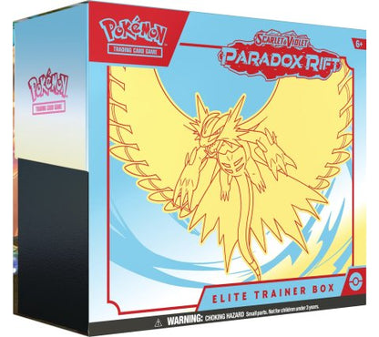 Pokemon TCG - Scarlet & Violet Paradox Rift Elite Trainer Box: Roaring Moon