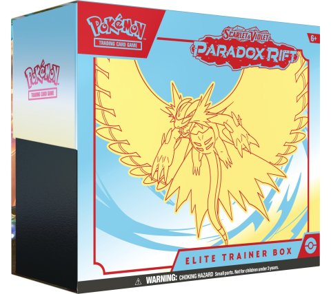 Pokemon TCG - Scarlet & Violet Paradox Rift Elite Trainer Box: Roaring Moon