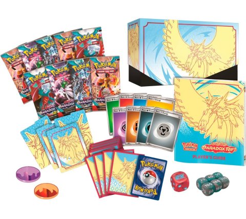 Pokemon TCG - Scarlet & Violet Paradox Rift Elite Trainer Box: Roaring Moon