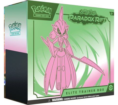 Pokemon TCG - Scarlet & Violet Paradox Rift Elite Trainer Box: Iron Valiant
