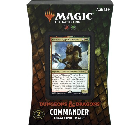 Magic: the Gathering - Adventures in the Forgotten Realms Commander Deck: Draconic Rage