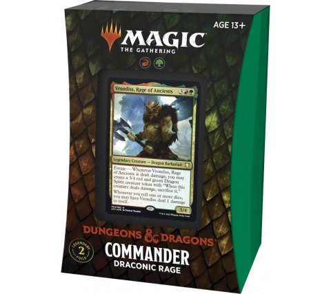 Magic: the Gathering - Adventures in the Forgotten Realms Commander Deck: Draconic Rage