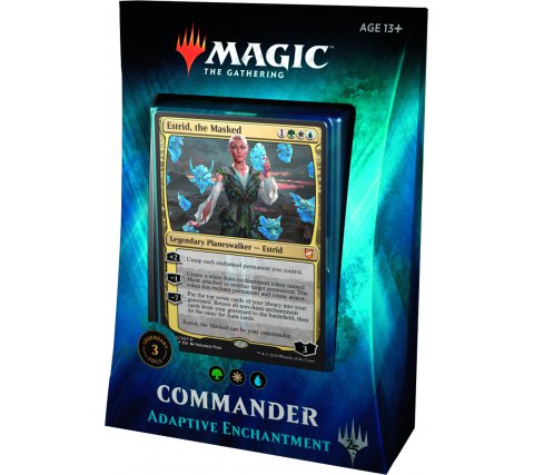 Magic: the Gathering - Commander 2018: Commander Deck: Adaptive Enchantment (Green, White & Blue)