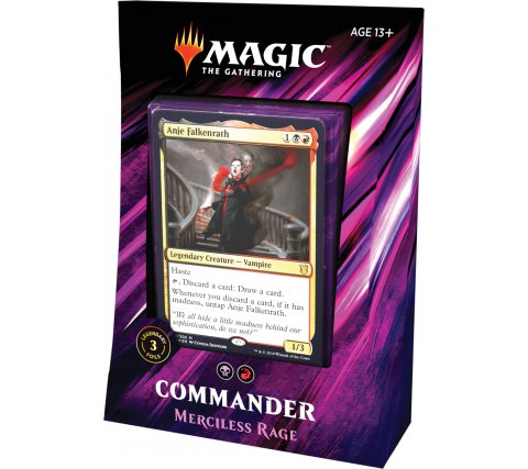 Magic: the Gathering - Commander 2019: Merciless Rage (Madness) - English