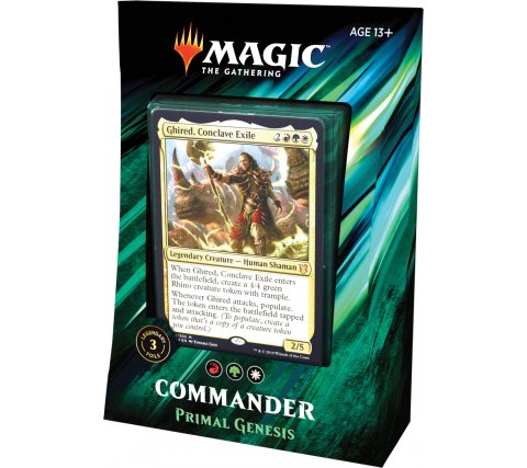 Magic: the Gathering - Commander 2019: Primal Genesis (Populate) - English