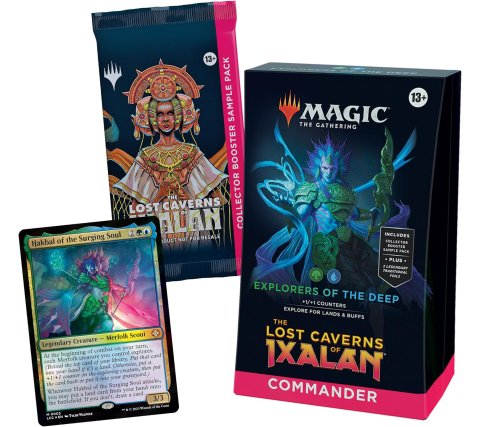 Magic: the Gathering - The Lost Caverns of Ixalan - Explorers of the Deep Commander Deck - EN