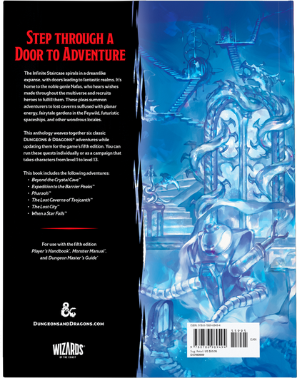 Dungeons and Dragons - Quests from the Infinite Staircase Hard Cover - EN