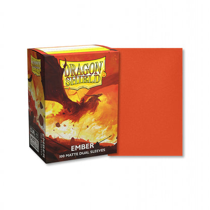 Dragon Shield Dual Matte Sleeves - Ember "Alaric, Revolution Kindler" (100 Sleeves)