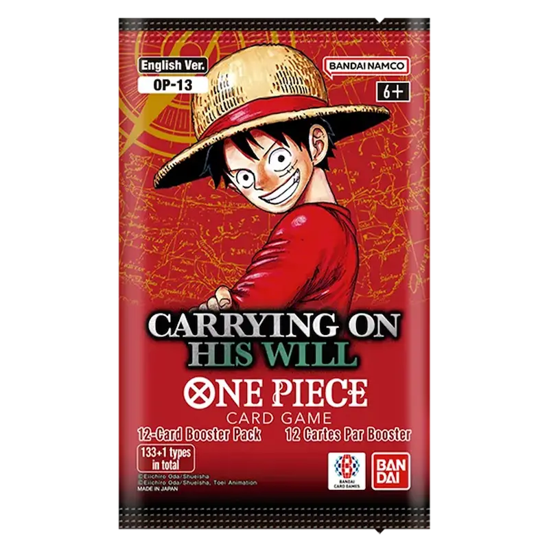 One Piece Card Game - OP13 Carrying on His Will Booster - English