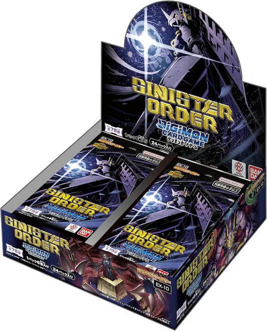 Digimon Card Game - Sinister Order EX10 Extra Booster Display (24 Packs)
