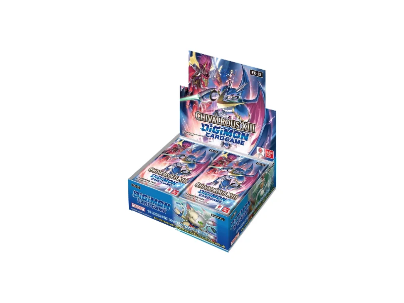 Digimon Card Game Chivalrous XIII EX-13 Booster Display