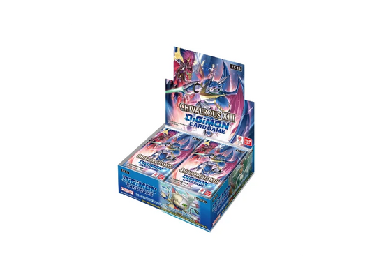Digimon Card Game Chivalrous XIII EX-13 Booster Display