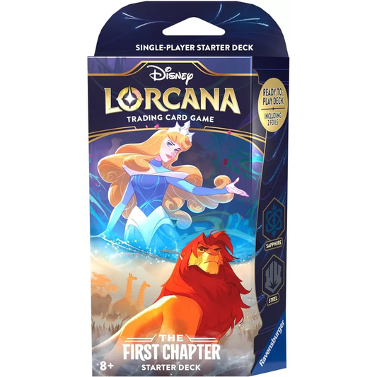 Lorcana: The First Chapter – Sapphire & Steel Starter Deck