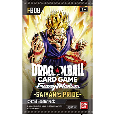Dragon Ball Super Card Game - Fusion World FB08 SAIYAN’S PRIDE Booster