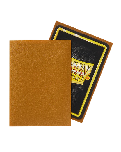 Dragon Shield Standard Sleeves - Matte Gold (100 Sleeves)