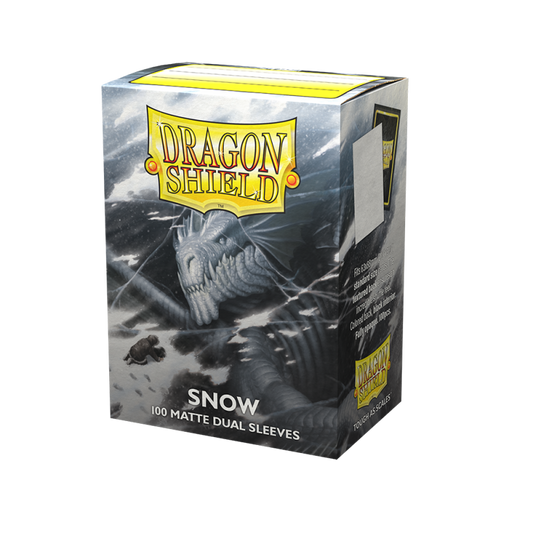 Dragon Shield Standard Matte Dual Sleeves Snow