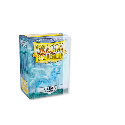 Dragon Shield Standard Sleeves - Matte Clear (100 Sleeves)