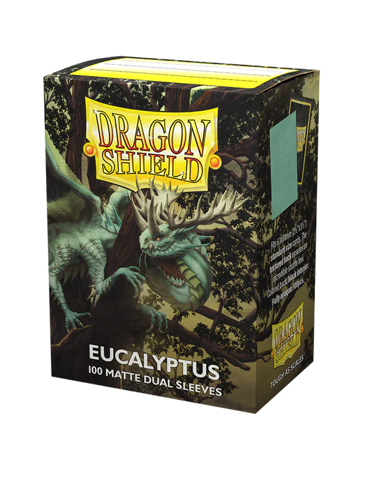 Dragon Shield Dual Matte Sleeves - Eucalyptus 'Lehel' (100 Sleeves)