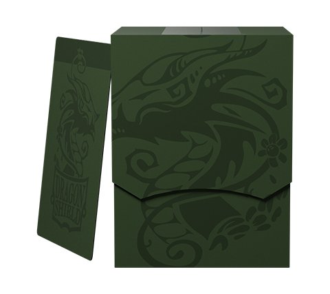 Dragon Shield Deck Shell Forest Green