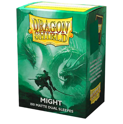 Dragon Shield - Matte Dual Sleeves - Might (100 Sleeves)