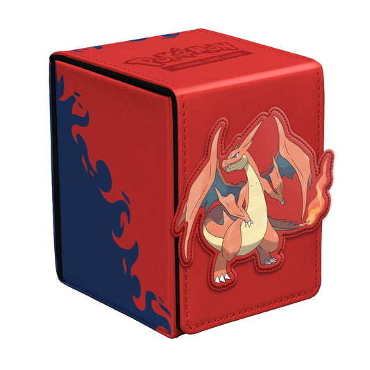 Ultra Pro - Pokemon: Alcove Flip Deck Box: Mega Charizard Y