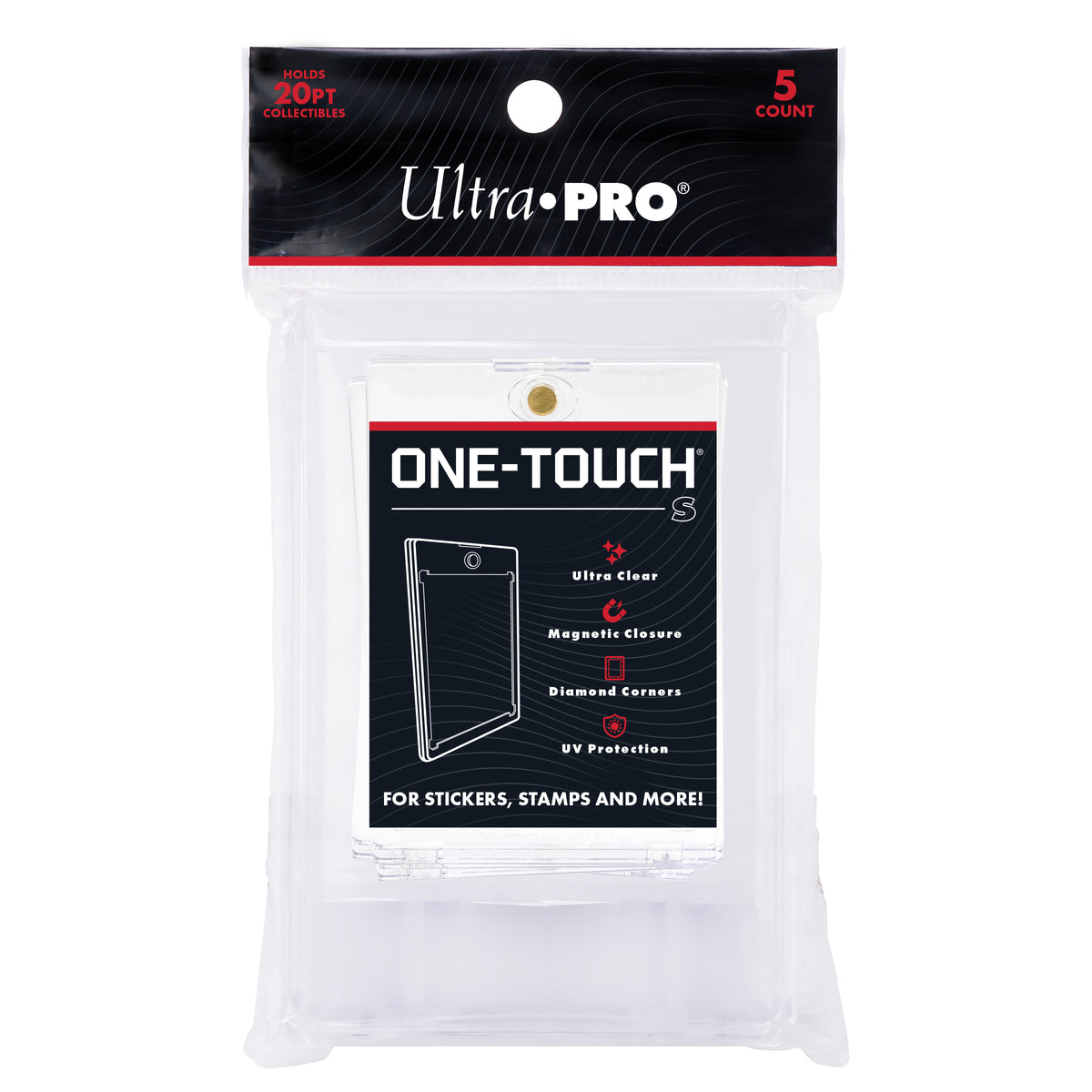 Ultra Pro - UV One-Touch S Magnetic Holder: 20pt (5 units)