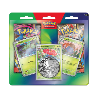 Pokémon - Enhanced 2 Booster Blister: Oddish, Gloom & Vileplume