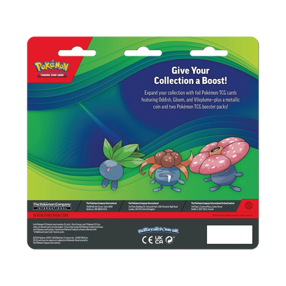 Pokémon - Enhanced 2 Booster Blister: Oddish, Gloom & Vileplume