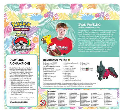 2024 Pokémon World Championship Deck – Evan Pavelski