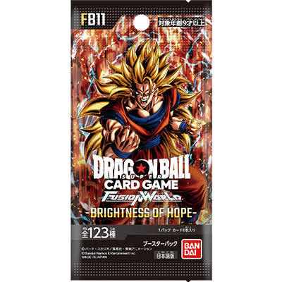 Dragon Ball Super Card Game Fusion World: Brightness of Hope [FB11] Booster - English