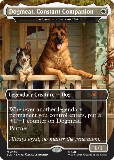 Magic: The Gathering - Secret Lair x Fallout®: Greet the Dog - Non Foil - English