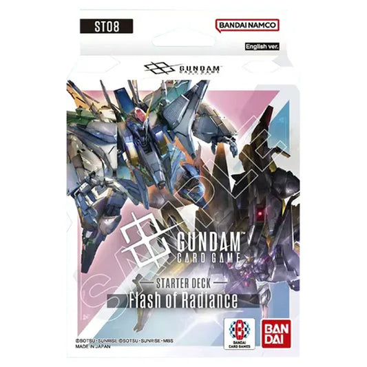 Gundam Card Game - Starter Deck ST08 Flash of Radiance - EN