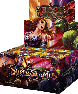 Flesh and Blood TCG - Super Slam Booster Display (24 packs) - EN