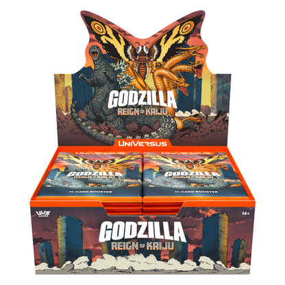 Universus - Godzilla: Reign of Kaiju Booster Display (24 Boosters) - EN