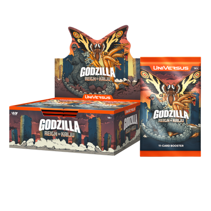 Universus - Godzilla: Reign of Kaiju Booster Display (24 Boosters) - EN