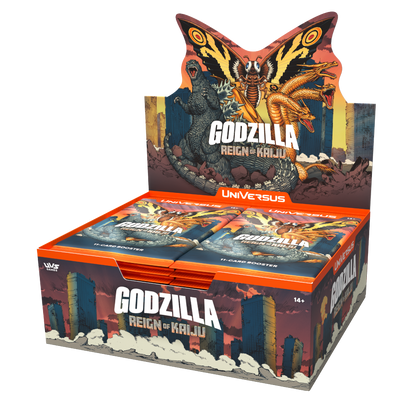 Universus - Godzilla: Reign of Kaiju Booster Display (24 Boosters) - EN