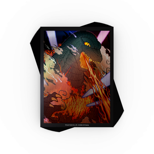 Universus - Godzilla: Reign of Kaiju Sleeves: Burning Godzilla (100 Sleeves)