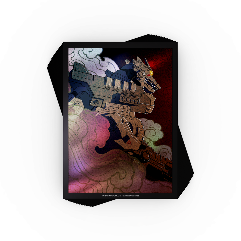 Universus - Godzilla: Reign of Kaiju Sleeves: Mecha Godzilla Kiryu (100 Sleeves)