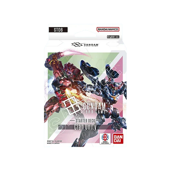 Gundam Card Game - Starter Deck ST06 Clan Unity - EN