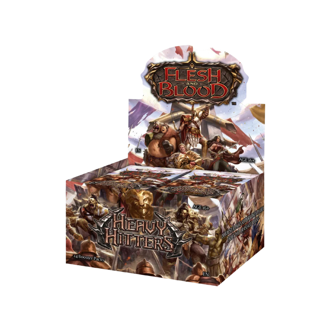 Flesh and Blood TCG - Heavy Hitters Booster Display - EN