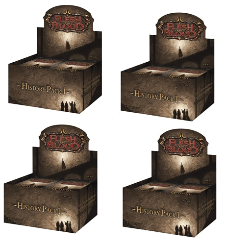 Flesh and Blood TCG - History Pack 1 - Case (4 Booster Displays) - English