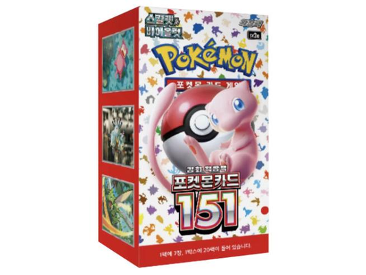 Pokemon TCG: Scarlet & Violet 151 Booster Box - Korean