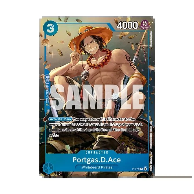 One Piece Card Game - Tin Pack VOL.2 TS-02 - Portgas.D.Ace