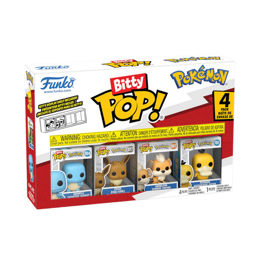 Pokémon Bitty Pop - 4 Pack
