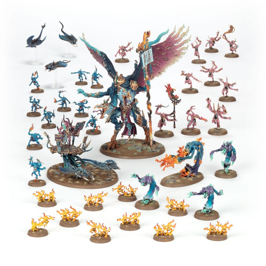 Warhammer: Age of Sigmar - Battleforce: Disciples of Tzeentch - Warpflame Cavalcade