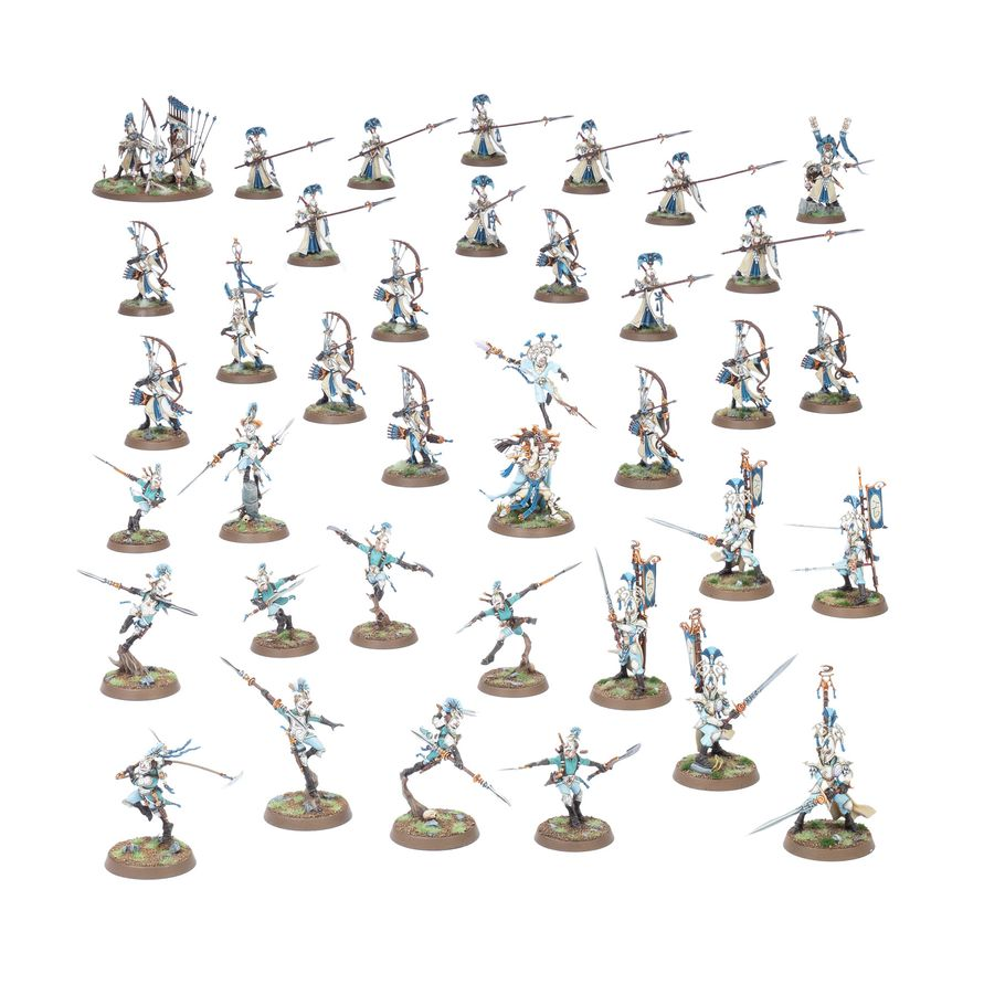 Warhammer: Age of Sigmar - Battleforce: Lumineth Realm Lords - Iliathan Warhost