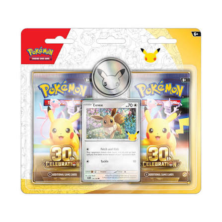 30th Celebration 2-Pack Blister Eevee