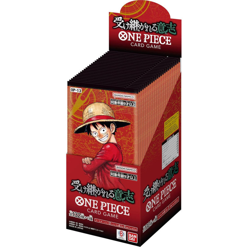 One Piece Card Game - Carrying on His Will Booster Box (OP-13) [Japanese]