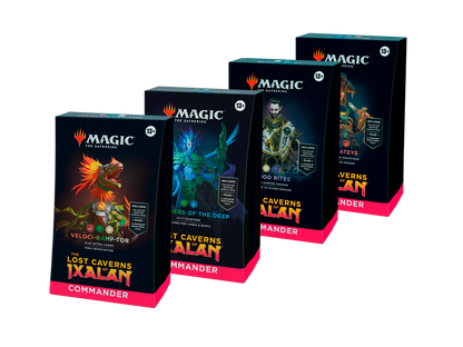 Magic: the Gathering - The Lost Caverns of Ixalan Commander Deck (set of 4 decks)