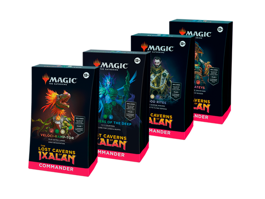 Magic: the Gathering - The Lost Caverns of Ixalan Commander Deck (set of 4 decks)